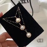 پلاک طلای مرواریدسواروسکی