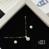 نیم ست مرواریدی مینیمال
