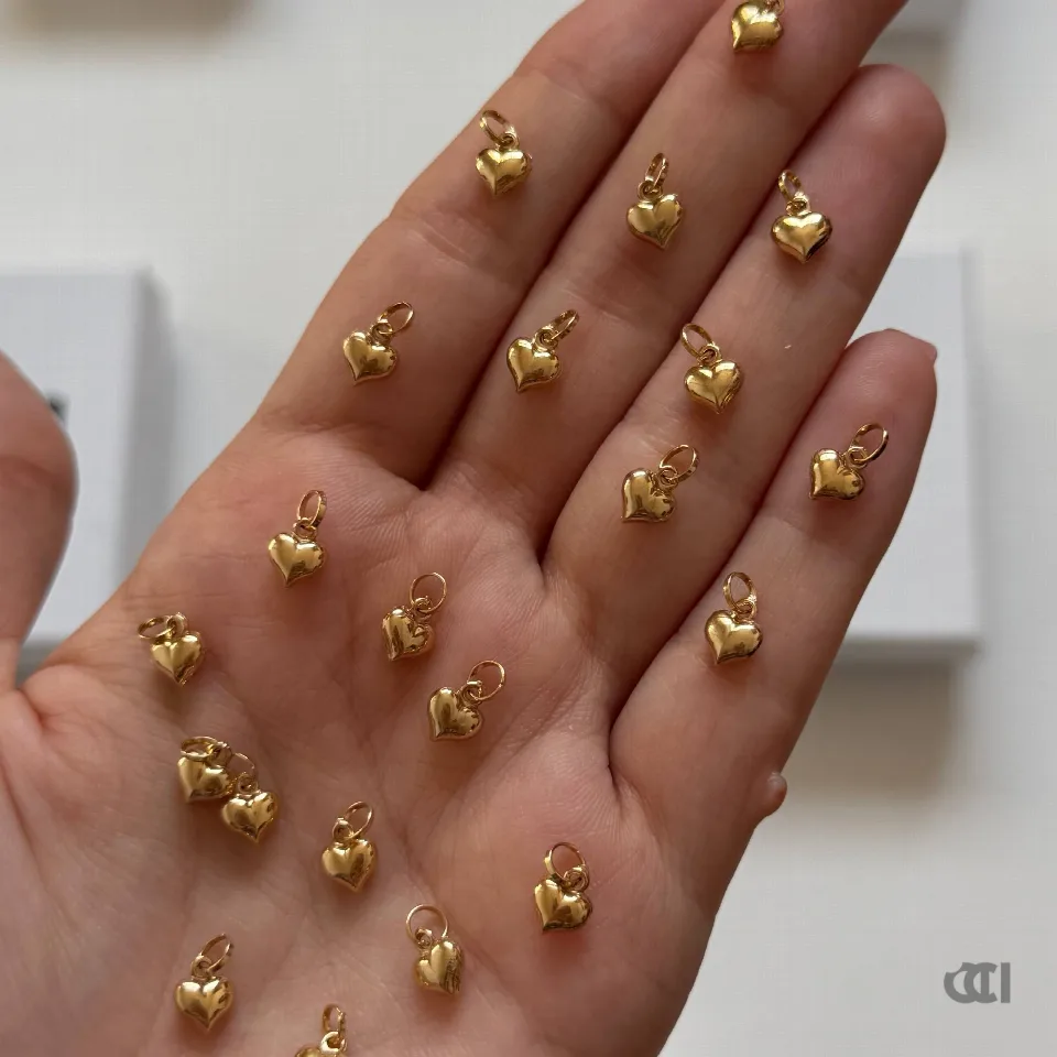 پلاک طلا قلب