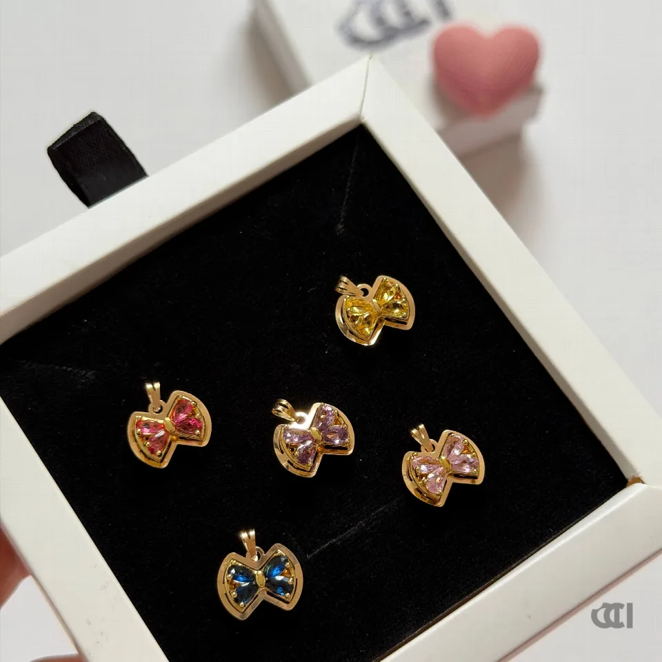 آویز طلای پاپیون🎀
