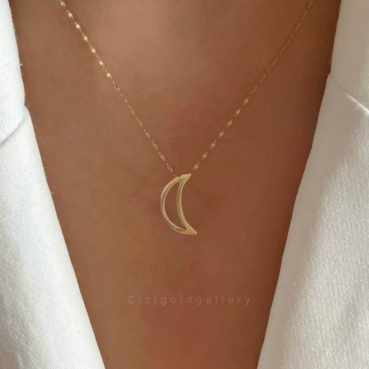 گردنبند ماه 🌛 | گالری سیسی